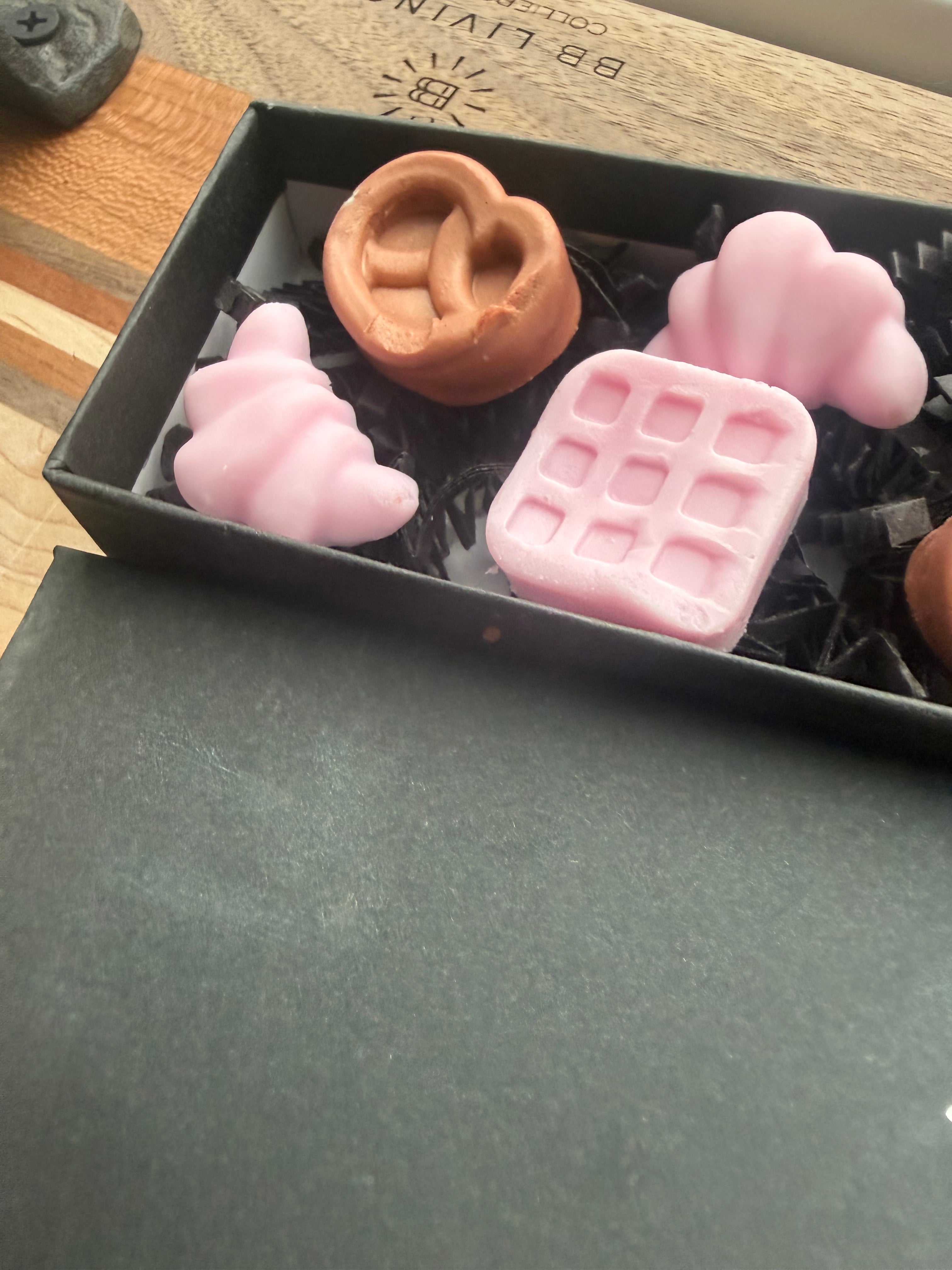 Mini Breakfast Hand Soaps | Strawberry Shortcake| Assorted Tiny Handcrafted Soaps